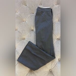 Banana Republic Gray Pinstripe Dress Pant- Women’s Size 8